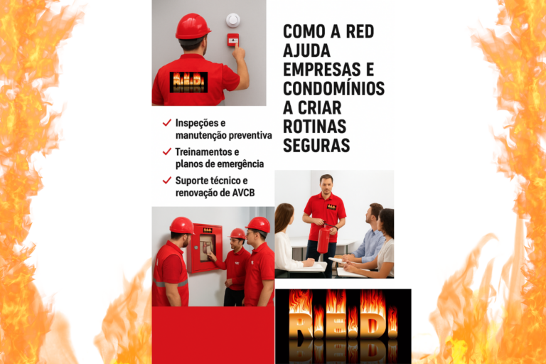 Como a RED auxilia condomínios e empresas na criação de rotinas seguras